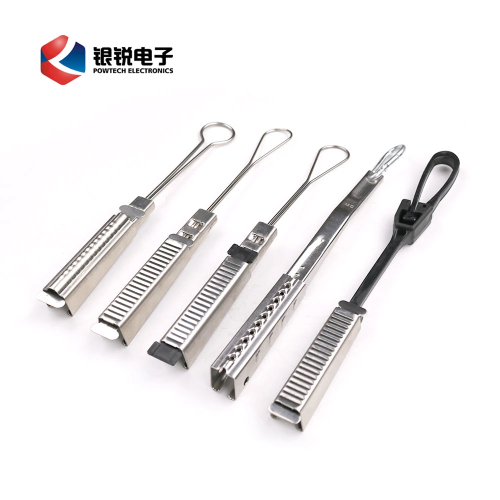 FTTH Fiber Optics Drop Wire Arc H Type Clamp