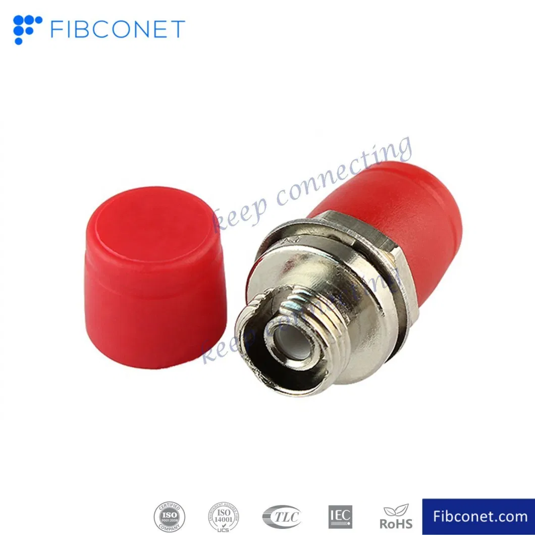 FTTH Fiber Coupler Adaptor FC to FC APC Sm Sx Fiber Optic Adapter Without Flange