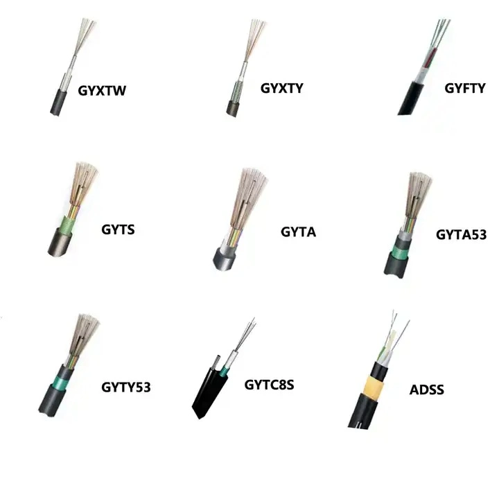 Wooden Drum Singlemode, Multimode FTTX FTTH Self-Supporting Fiber Optic Cable