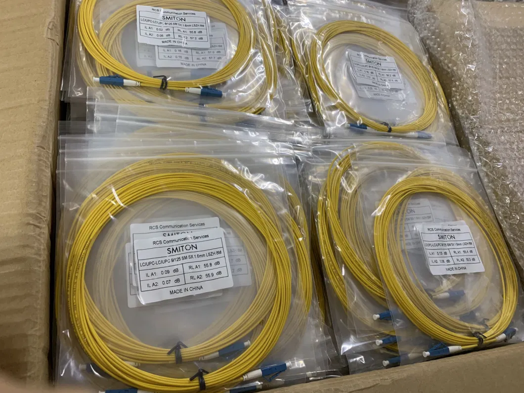 LC Om3 Multi Mode Duplex Fiber Optic Patch Cable