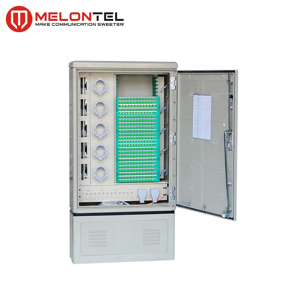 Fiber Optic Distribution 288 Core Optical Cross Connection Distribution Telecom Street Cabinet