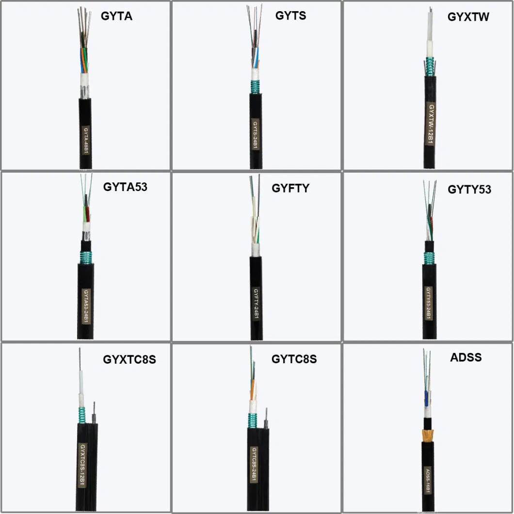 Aerial Single Mode Optical Fibre Cable GYXTW