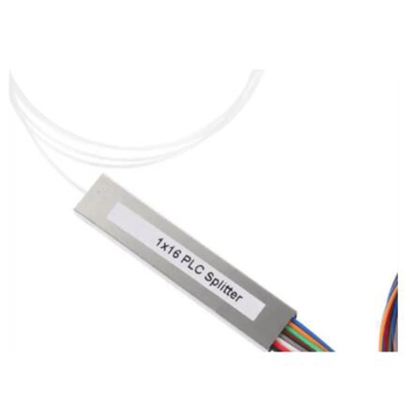 Color Ribbon 1&times; 32 Fiber Optic Splitter Steel Tube 0.9mm Single Mode No Connector