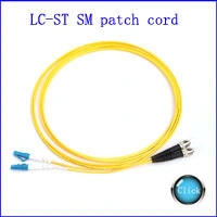 Kolorapus Fiber Optic Patch Cord Sc-St Connector Single Mode Duplex Fiber 3.0 LSZH