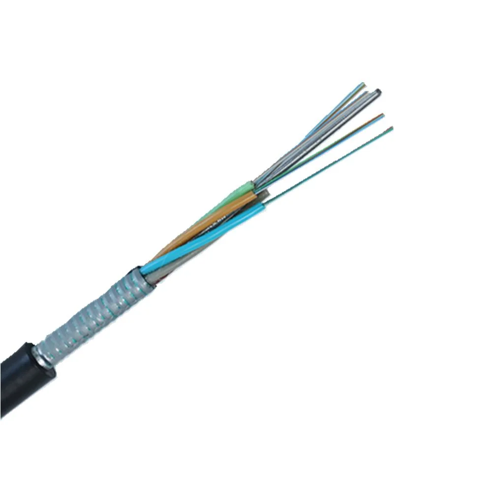 Outdoor Steel Tape GYTS G657A1 G657A2 G652D Optical Fiber Cable