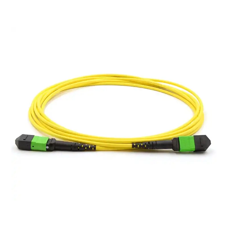 LSZH MPO Trunk Cable Om4 12f MPO-LC-MTP Fiber Optic Patch Cord