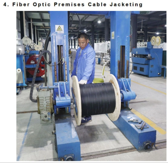 Outdoor Multimode Om1/Om2/Om3/Om4 Optical Fiber Cable 12/24 Core