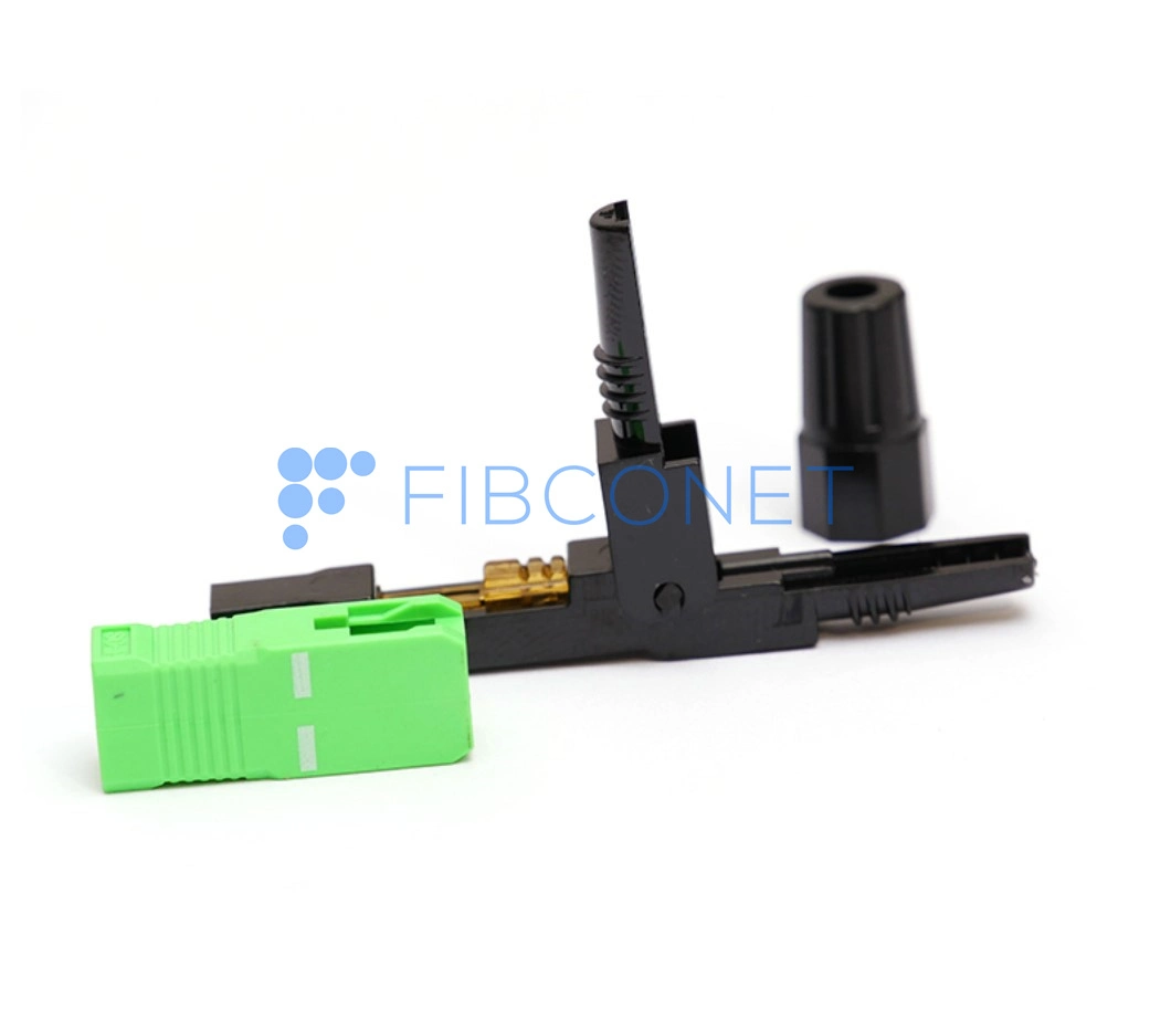 Sc FTTH Network Field Assembly Simplex APC Upc Fiber Optic Fast Connector