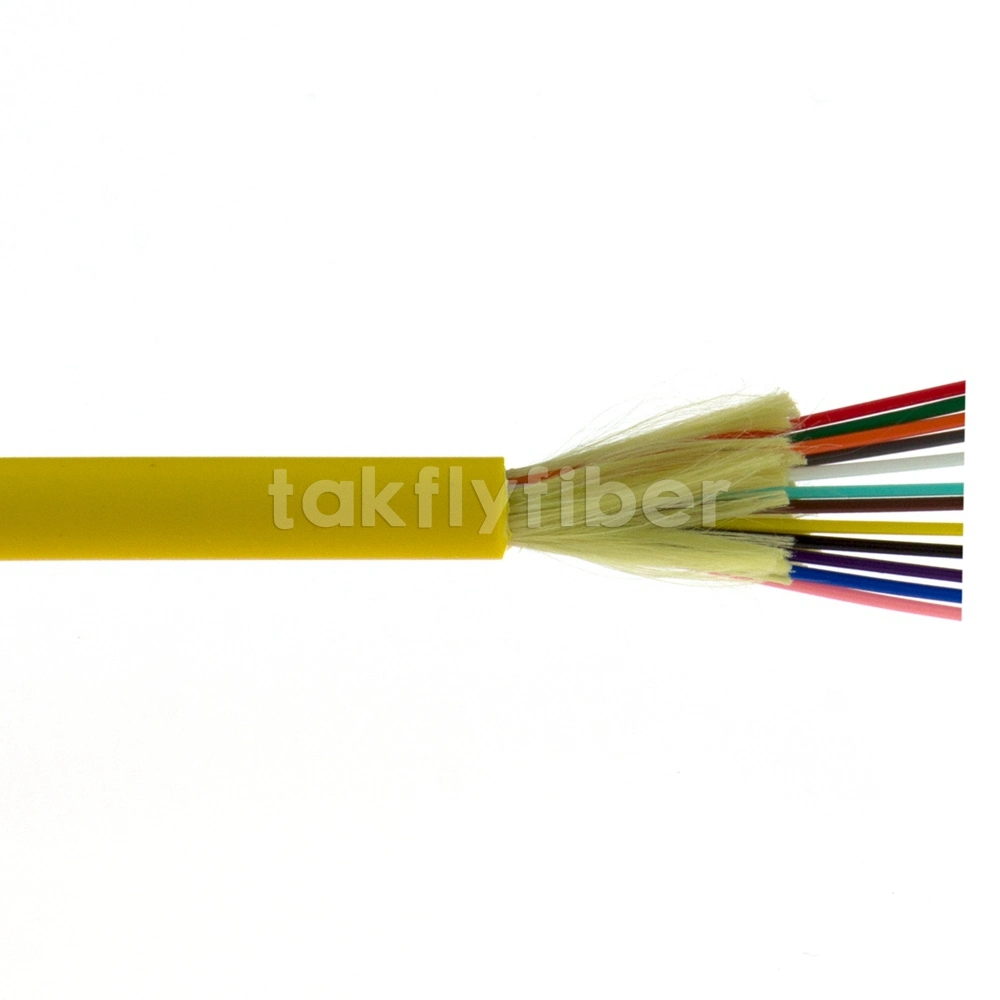 Internet Multi-Core Single-Mode Tensile Strength Fire-Resistant Fibre Optic Cable