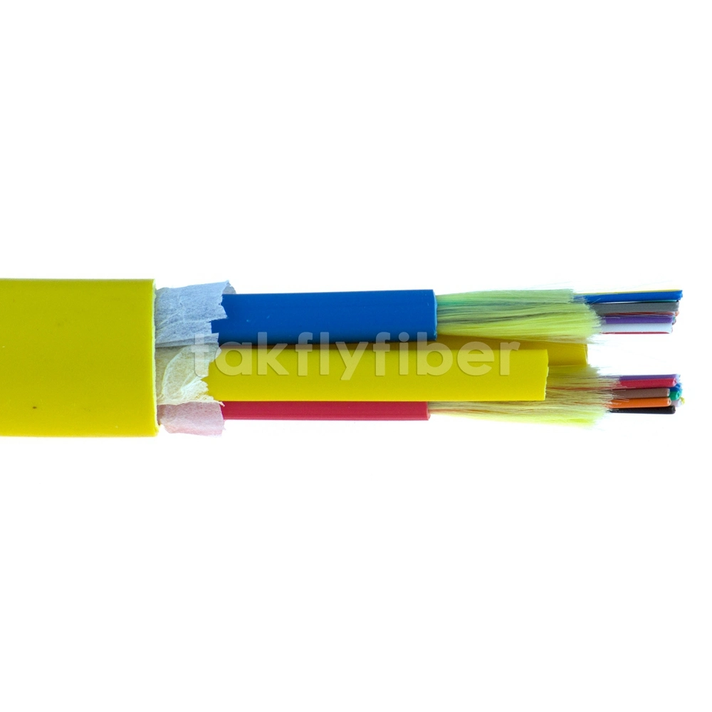 Internet Multi-Core Single-Mode Tensile Strength Fire-Resistant Fibre Optic Cable