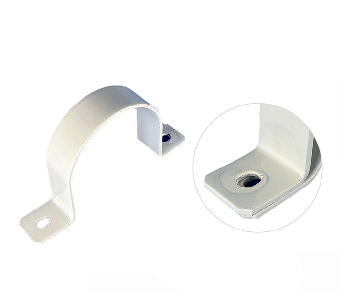 Wholesale Hot DIP Galvanized Electric Power Cable Clamp Mounting Diameter 76mm Hold Hoop Adjustable Band Electric Pole Clamp with Good Price