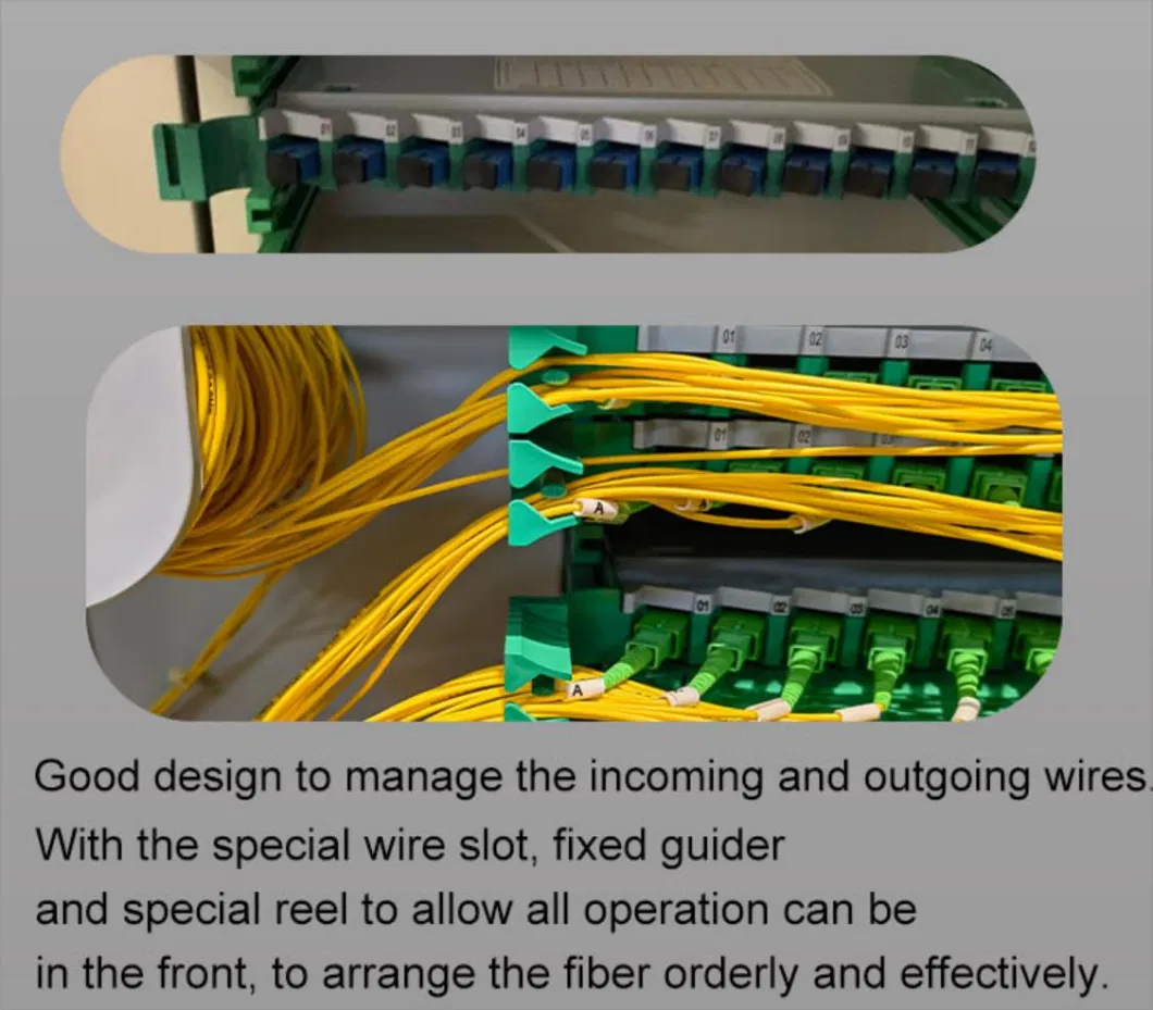 Gcabling 288c Fiber Cabinet IP65 Waterproof Network Fiber Optical Telecom Cabinet