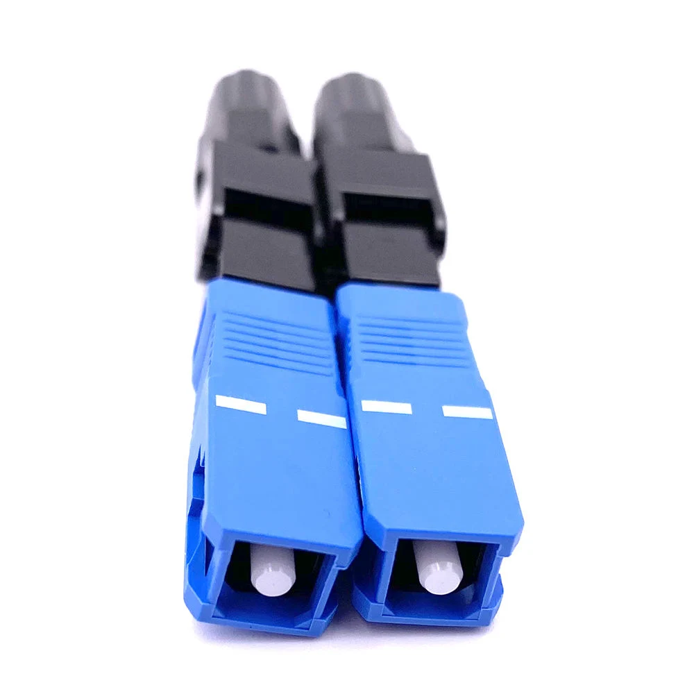 Sc Upc Su 55mm Direct Fast Connector FTTH Optic Cable Connectors