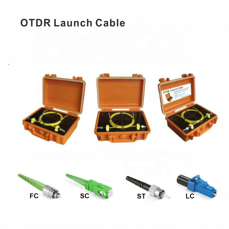500m 1000m Sm Pon Fiber Testing Used OTDR FTTH Launch Cable Box OTDR Tester Fiber Optics Exfo Mini OTDR