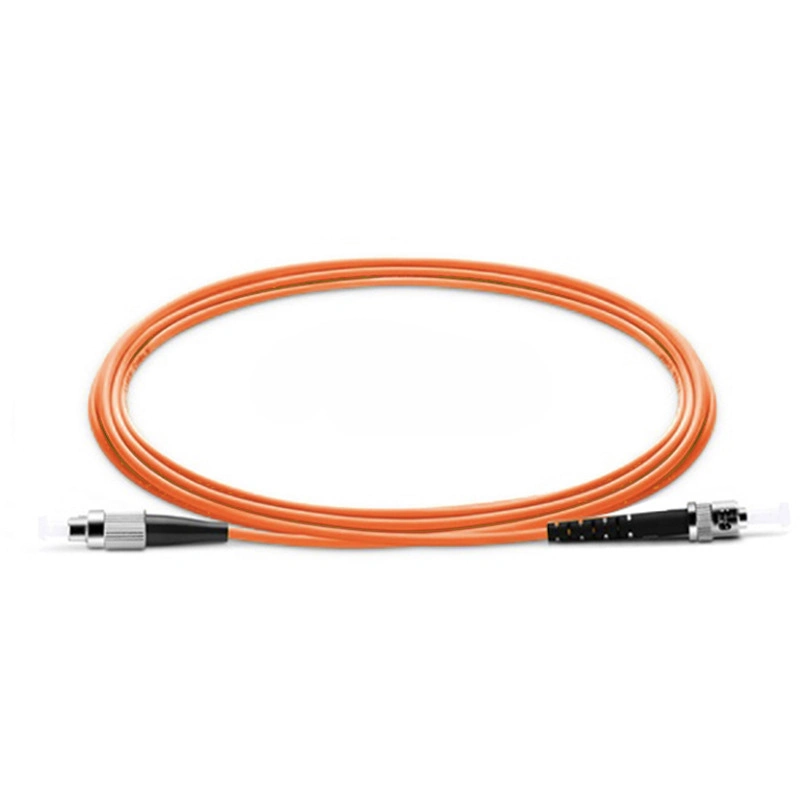 St-to-FC Simplex Om1 Multimode 2.0mm Fiber Optic Patch Cable, 3m