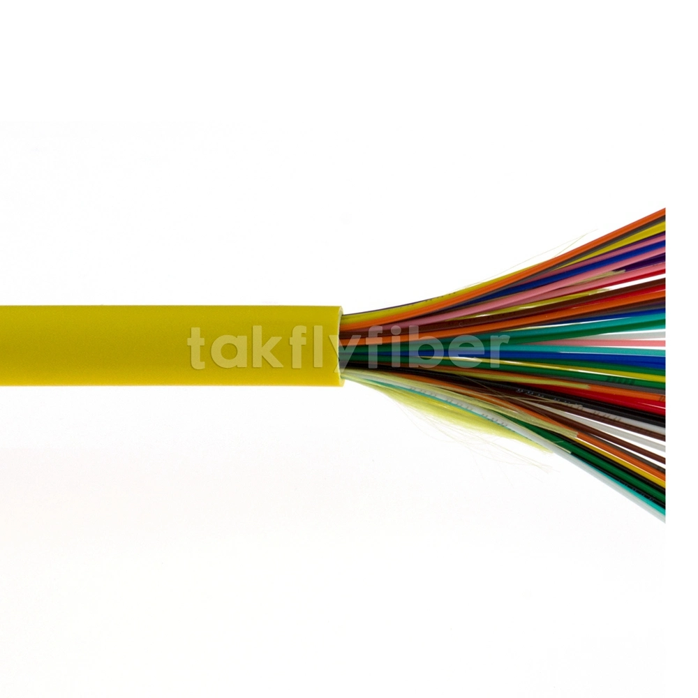 Internet Multi-Core Single-Mode Tensile Strength Fire-Resistant Fibre Optic Cable