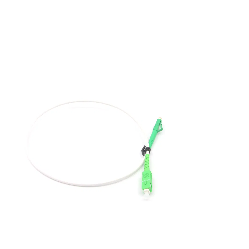 China LC, Mu, E2000, SMA, DIN, D4, FC, St, FC FTTH Indoor Outdoor Armoured Drop LSZH PVC Fiber Optic Optical Patch Cord Pigtail Jumper Cable
