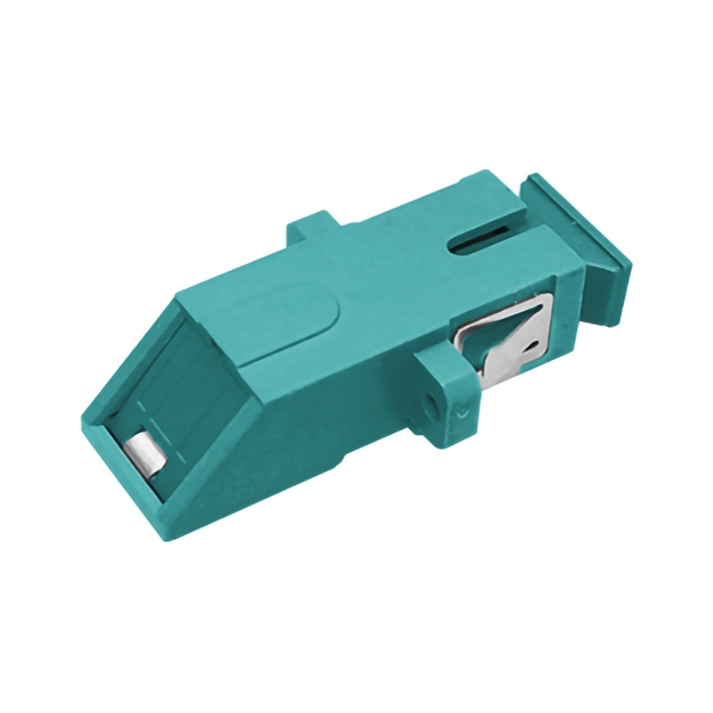 Sc Om3 Flanged Auto Inner Shutter Simplex Sc to Sc Network Optical Coupler Fiber Optic Adapters