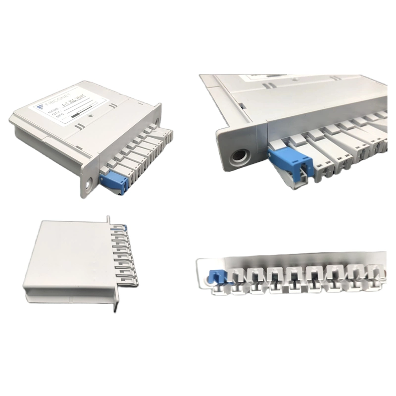 FTTH Mini Steel Tube/Plugin/Module/Lgx/ABS Cassette Type Fiber Optic Coupler Fbt PLC Splitter