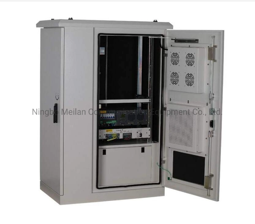 Fiber Optic Communication Cabinet Network IP55 Outdoor Cabinet with Outdoor Air Conditioner