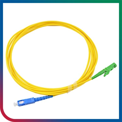 High Quality Optical Jumper Optical Fiber Patch Cord LC/Upc-LC/Upc-Sm-9/125-Simplex
