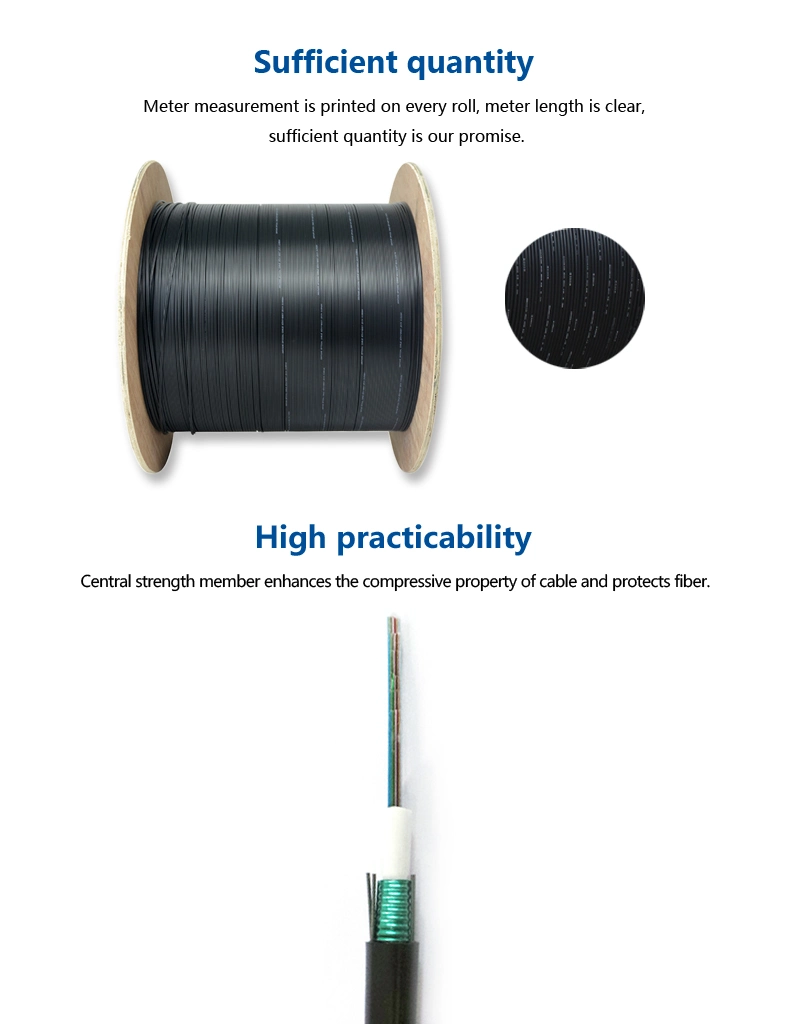 204 Core Fiber Ribbon Cable for Aerial Network Gydxtw