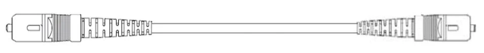 Indoor Simplex Fiber Optical Communication Cables Patch Cord for Efficient Networking