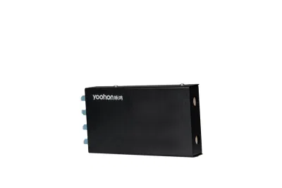 4 Fibers Mini Small Compact Wandhalterung Fiber Optic Patch ODF-Anschlusskasten mit Panel, kleine Größe