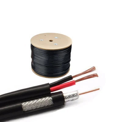  RG59 2c Power Line Koaxial TV-Kabel CCS-Leiter für CCTV-Überwachungskamera