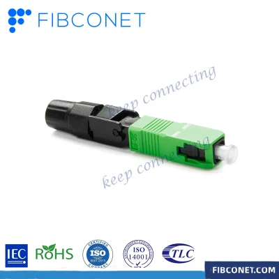 FTTH LWL-Baugruppe SC APC SM Simplex Optical SC Schnellanschluss