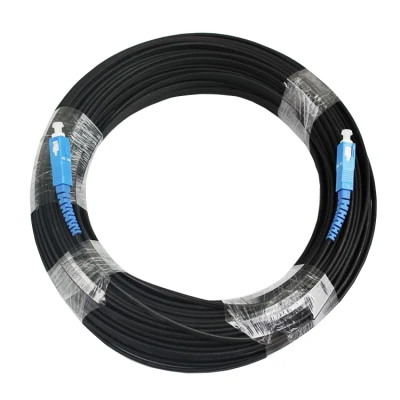Hochhaltbarer FTTH Drop Fiber Optic SC/LC/St/FC UPC APC Patch Kabelkabel