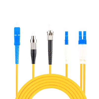 China Factory Supply SC/FC/LC/St/Mu/MPO SX/DX LWL Patchkabel Glasfaser Optisches Patchkabel