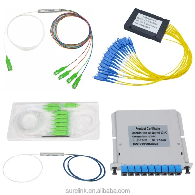 1X4 FBT Copuler Splitter 0,9mm 2way 4way 8way FTTH Mini Stahlrohrverteiler, Glasfaser, Micro 1X2, 1 X 4, 1 x 8, 1 x 16 SPS-Splitter