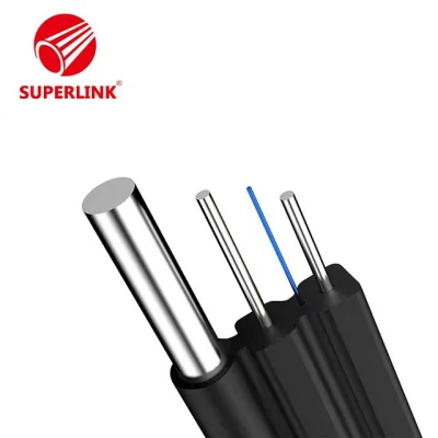  Cable Factory 2-adrig, Glasfaser-Netzwerk, FTTH-Drop, Inneneinsatz Kabel G657A Lichtwellenleiter-Kabel