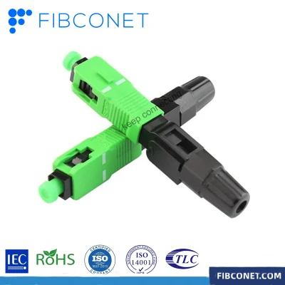 FTTH LWL-Baugruppe SC APC SM Simplex Optical SC Schnellanschluss