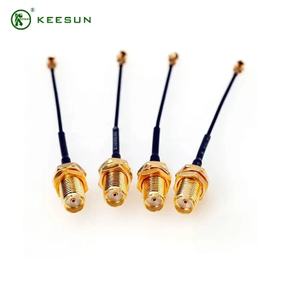 Wasserdichtes 1,13mm/1,37mm-Antennenkabel, SMA-Buchse auf Ipex/UFL-Jumper-Kabel