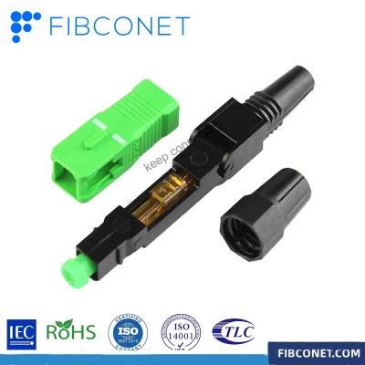 FTTH LWL-Baugruppe SC APC SM Simplex Optical SC Schnellanschluss
