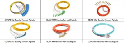 12~144 Core LC/SC/St/FC MPO/MTP-Anschluss FTTH LWL-Patch für Innen-/Außenbereiche