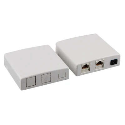 Outdoor-Glasfaser-ODF-Einheit mit 2 Anschlüssen, FTTH Mini Box, ODF Box ab Werk
