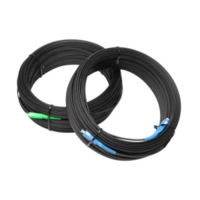 Hochhaltbarer FTTH Drop Fiber Optic SC/LC/St/FC UPC APC Patch Kabelkabel