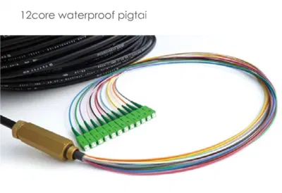 Fiber Optic Outdoor Wasserdichte Pigtail Optischer Fiber Pigtail