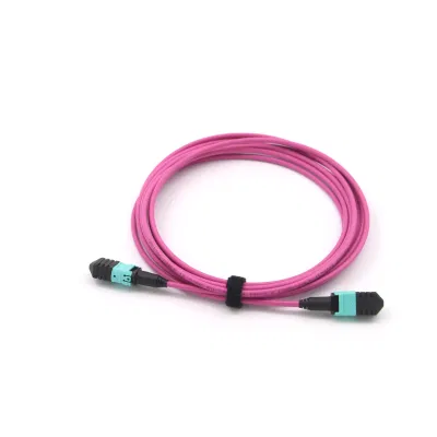  China FTTX 2/4/6/8/12/16/24 Core MPO/MTP LC/SC/St/FC/Mu-Anschluss für den Innenbereich Außenarmierte Drop LSZH PVC LWL Optische Patchkabel Pigtail Jumper Kabel