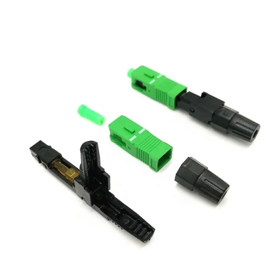  SC APC Singlemode vorpolierte Ferrule Feldbaugruppe, Glasfaser, schnell Schnellanschluss für optischen Verteilerrahmen (ODF)