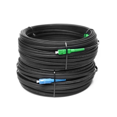 Hochhaltbarer FTTH Drop Fiber Optic SC/LC/St/FC UPC APC Patch Kabelkabel