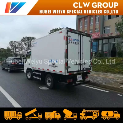 Hotsale Isuzu Elf 3-5tons kleine Kühlwagen Kühlschrank Van Box Tiefkühltruck für Südostasien
