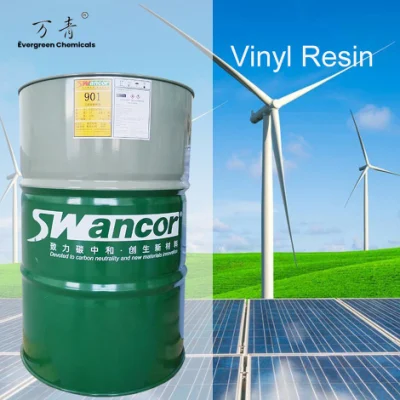  Swancor 901 Epoxy Vinyl Ester Harz für Fiberglas Rohre, Lagertanks, Rauchgasentschwefelung, Stahlindustrie, Chemische Industrie, Petrochemische Industrie