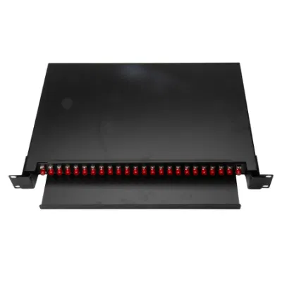  19-Zoll-Lwl-Singlemode-Sm-Gleitfeld Mit FC-Anschlussadapter