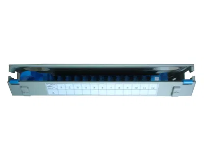 ODF-Glasfasereinheit für optische Abschlussfächer, 12f 24f 48f 96f SC-Steckverbinder und -Pigtails mit Box