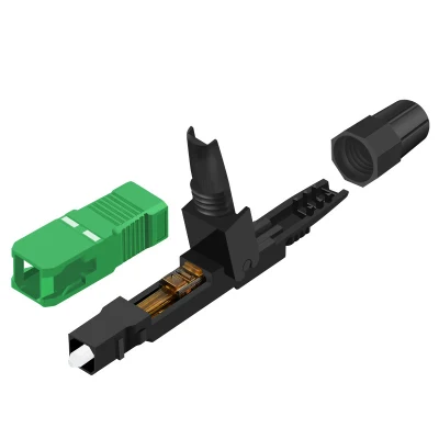 Ftth Project Verwendbare Faserrohrverbinder Schnellmontage Glasfaser Anschluss