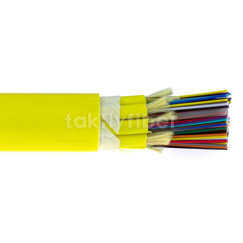 FTTH 96 Cores Single Mode G652D Fiber Optic Indoor Cable